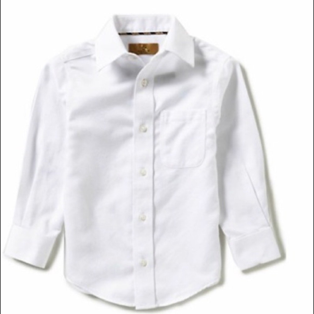 Boys white dress shirt size 5 - Class Club Gold